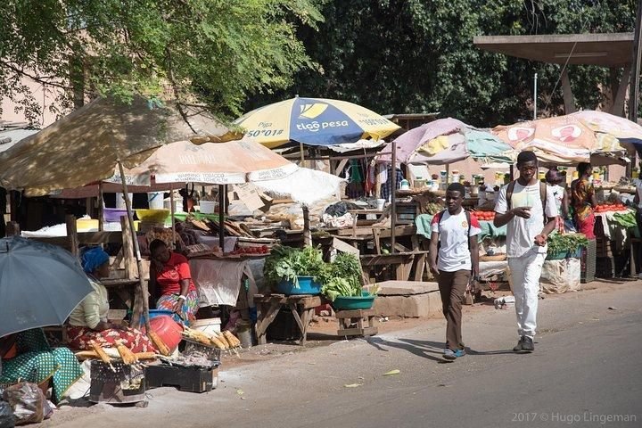 Local market vendors on a Livingstone city tour, Zambia
